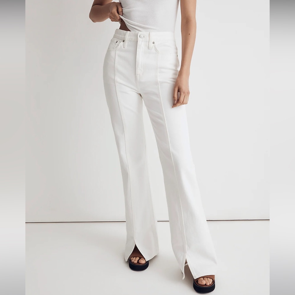 Madewell baggy flare jeans